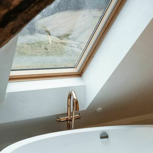 Aublick aus dem Bad des Black Forest House 1650