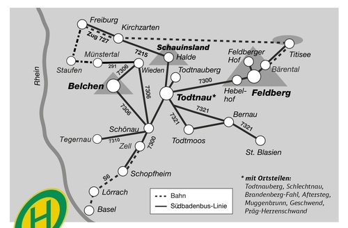 bersicht ber die Buslinien