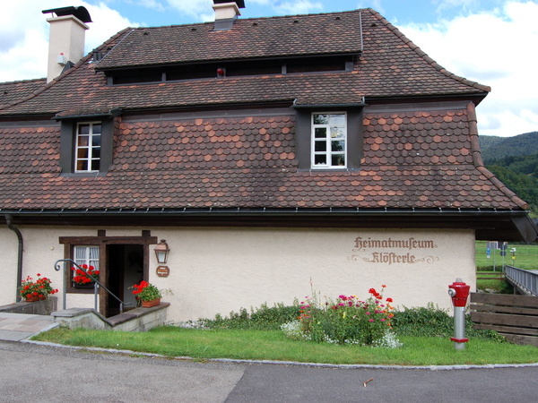 Auenansicht des Heimatmuseum Klsterle