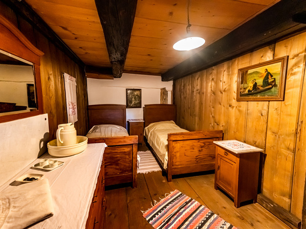 Innenansicht des Bauernhausmuseum Segerhof